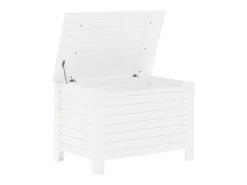 Caixa arrumação c/ tampa RANA 100x49x54 cm pinho maciço branco
