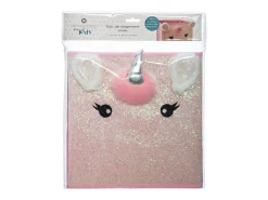 Caixa de arrumação em cartão rosa 31x29x29cm