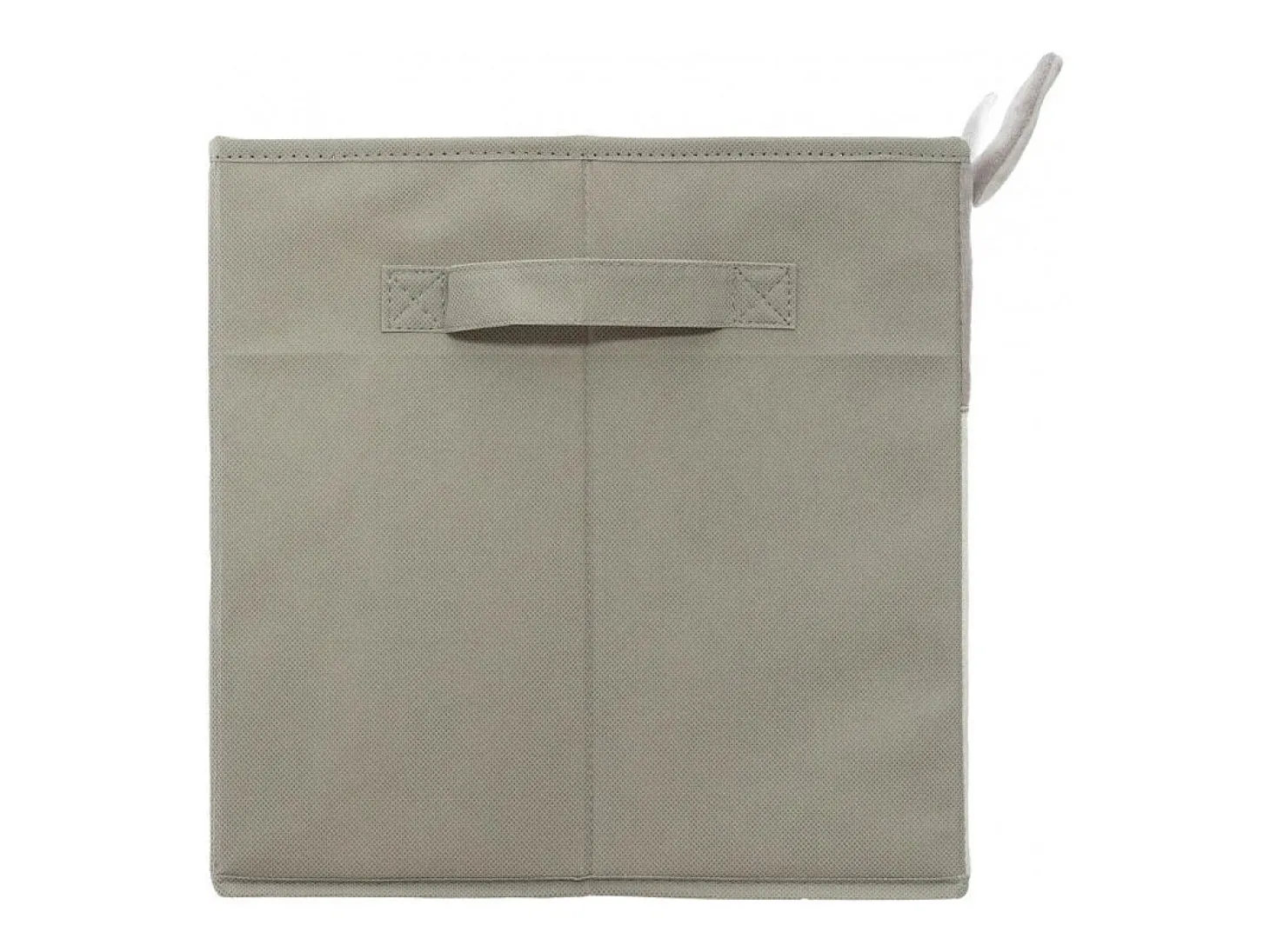 Caixa de arrumação em cartão cinzento 29x29x29cm