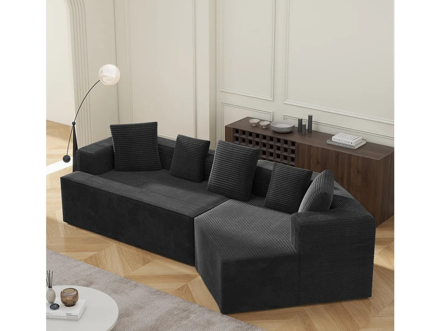 Cama acolchoada para adulto 180 x 1427 cm, sem cabeceira, com faixa LED (monocromática), base com suspensão hidráulica, bege.