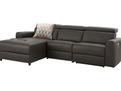 Capena | Sofá Chaise Lounge de 3 lugares Elétrico Esquerdo