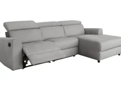 Capena | Sofá Chaise Lounge 3 Lugares R
