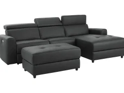 Capena | Sofá Chaise Lounge 3 Lugares Elétrico Direito