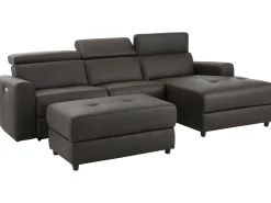 Capena | Sofá Chaise Lounge 3 Lugares Elétrico Direito