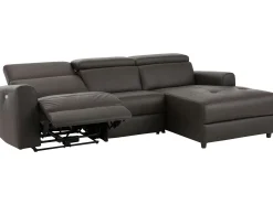 Capena | Sofá Chaise Lounge 3 Lugares Elétrico Direito