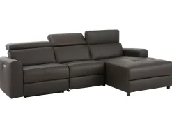 Capena | Sofá Chaise Lounge 3 Lugares Elétrico Direito