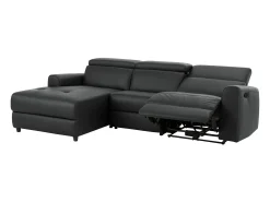 Capena | Sofá com chaise lounge de 3 lugares esquerdo