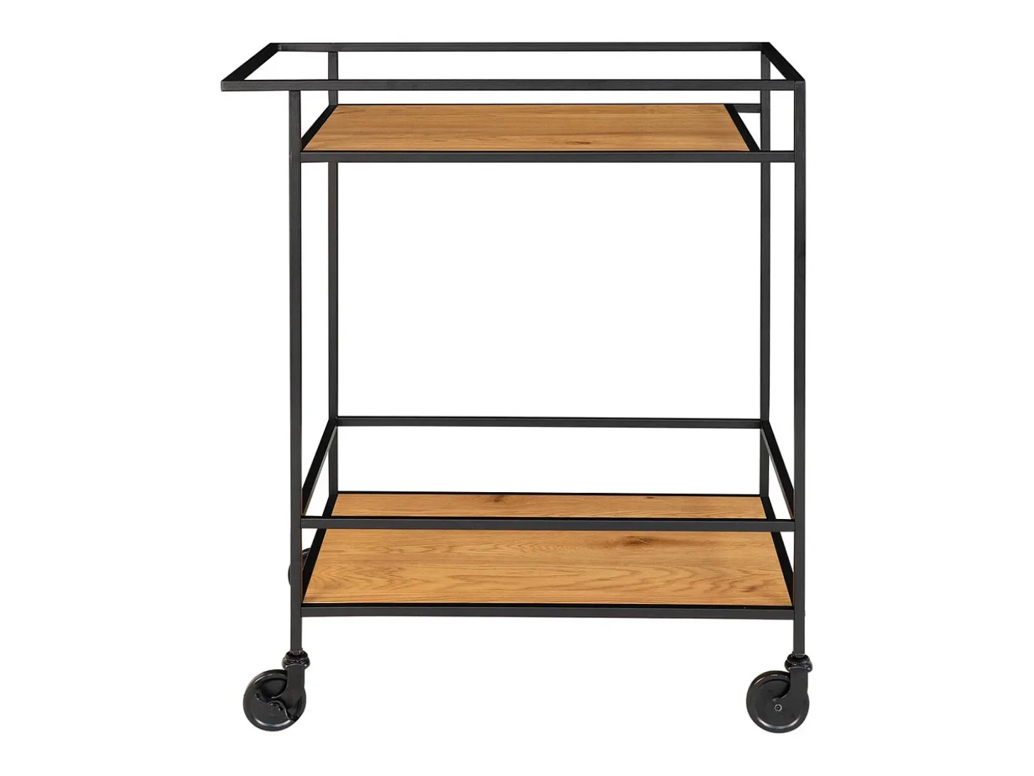 Carrinho Vita, Castanho, 68x40x79 cm, Kendra Home