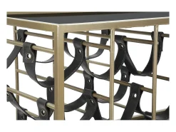 Carrinho VKH5, Preto, 79x39,5x82 cm, Kendra Home