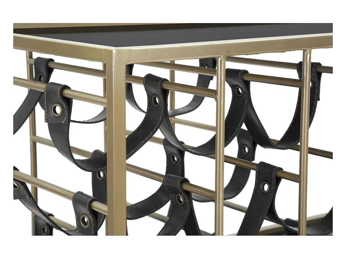Carrinho VKH5, Preto, 79x39,5x82 cm, Kendra Home