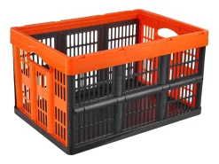 Cestas de Armazenamento SucceBuy Dobráveis, 45 L, Plástico Dobrável, Lote de 3, Empilháveis - Solução Prática para Organizar e Guardar Pertences
