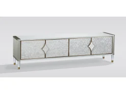 Cómoda 200x55x40 cm branca estilo st201