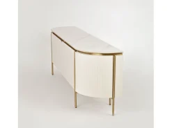 Cómoda 200x60x40 cm branco ecru estiloso ST120