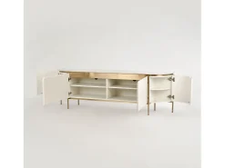 Cómoda 200x60x40 cm branco ecru estiloso ST120