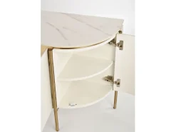 Cómoda 200x60x40 cm branco ecru estiloso ST120
