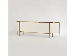 Cómoda 200x60x40 cm branco ecru estiloso ST120