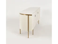 Cómoda 200x60x40 cm branco ecru estiloso ST120