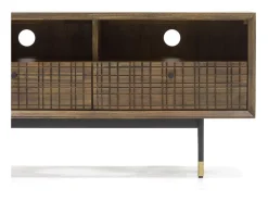 Cómoda 160x55x45 cm castanha labirinto mazl01-160
