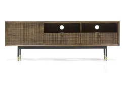 Cómoda 160x55x45 cm castanha labirinto mazl01-160