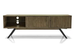Cómoda 160x55x45 cm castanha massa masl01