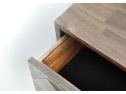 Cómoda 165x55x45 cm castanho escuro Ashton ASTL01