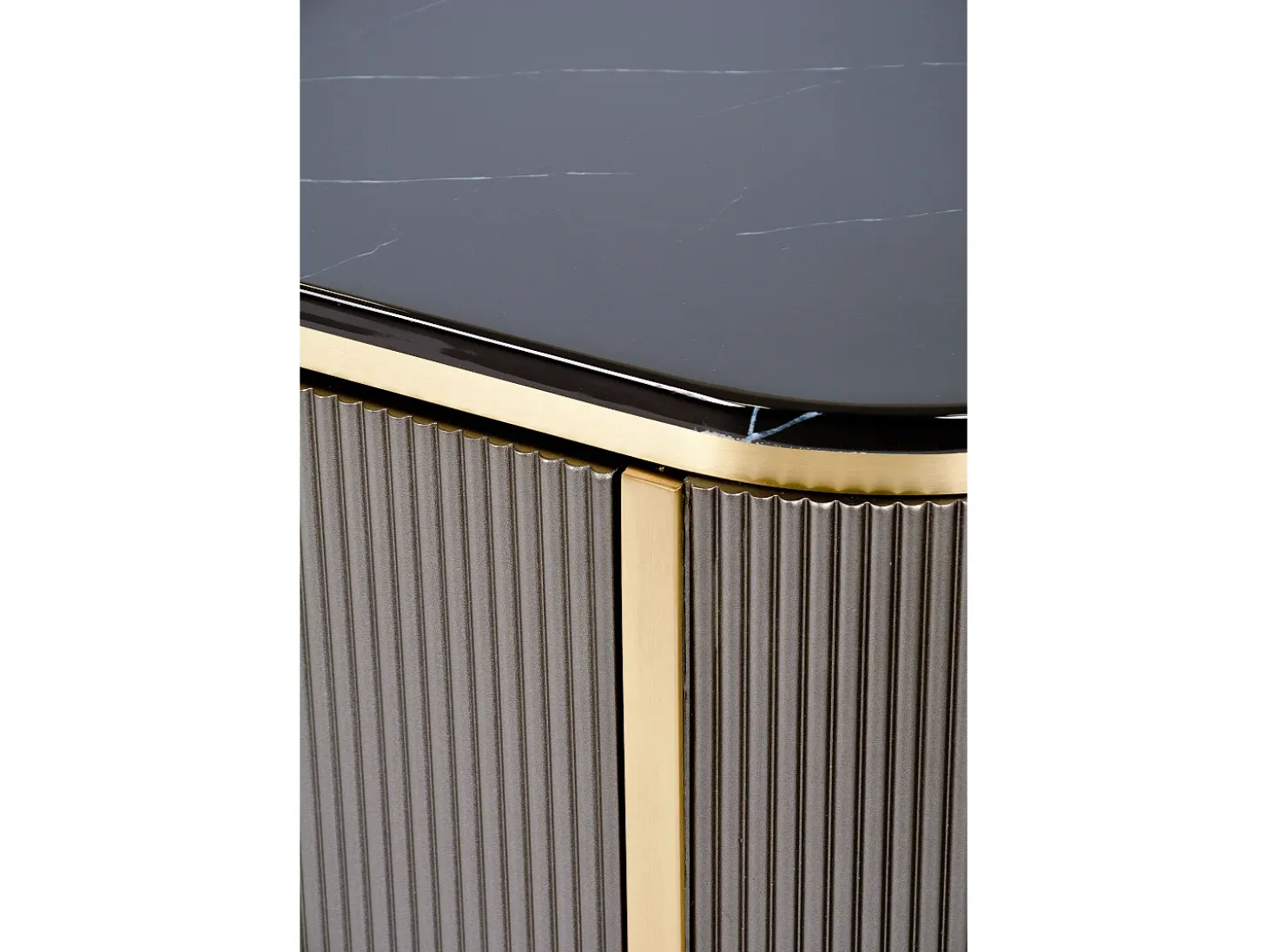 Cómoda 200x60x40 cm cinza escuro estilosa st382a