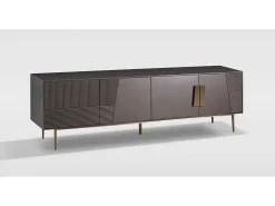 Cómoda 200x60x40 cm cinza escuro Stilig ST101B