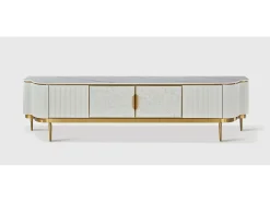 Cómoda 200x52x40 cm dourada estilosa st905c