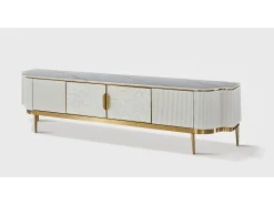 Cómoda 200x52x40 cm dourada estilosa st905c