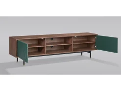 Cômoda 200x55x40 cm nogueira stilig st153