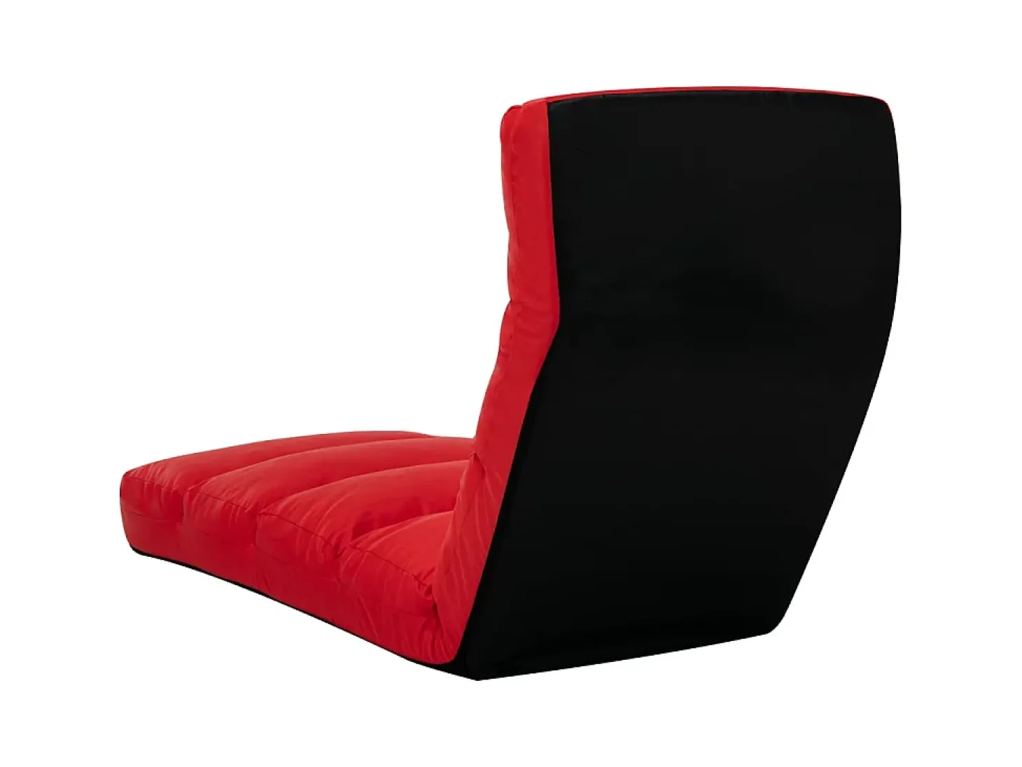 Colchão dobrável couro artificial vermelho PT775163