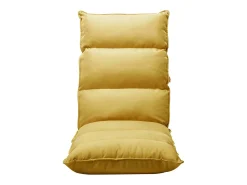 Colchão dobrável tecido amarelo mostarda PT113545
