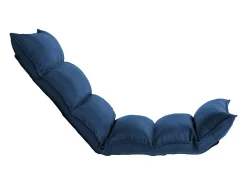 Colchão dobrável tecido azul