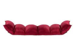 Colchão dobrável tecido vermelho tinto PT638166