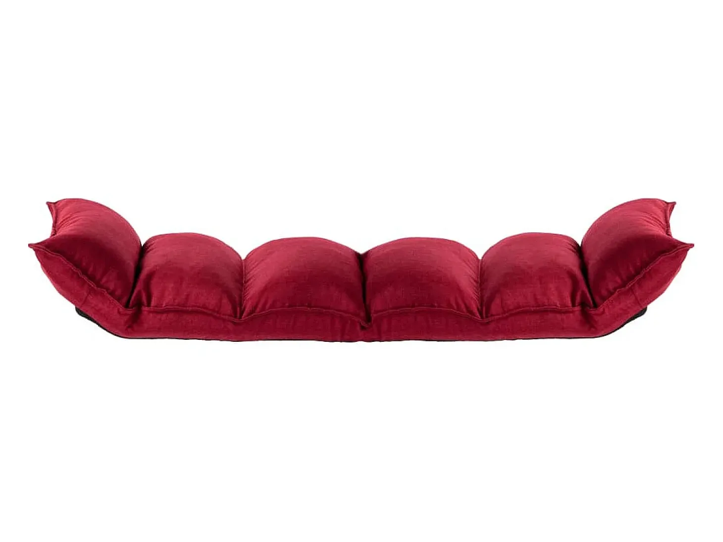 Colchão dobrável tecido vermelho tinto PT638166