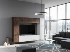 Composição da parede da sala A06 L.254 H.173.6 P.39.2