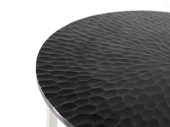 Conjunto de 2 baixos de mesa em metal faites à la main