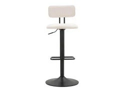 Conjunto de 2 Bancos Altos VKH446, Branco, 41x47,5x85 cm, Kendra Home