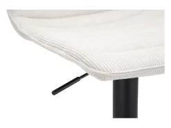 Conjunto de 2 Bancos Altos VKH444, Branco, 43x49,5x85,5 cm, Kendra Home