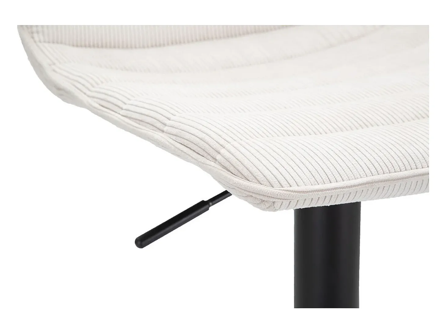 Conjunto de 2 Bancos Altos VKH444, Branco, 43x49,5x85,5 cm, Kendra Home