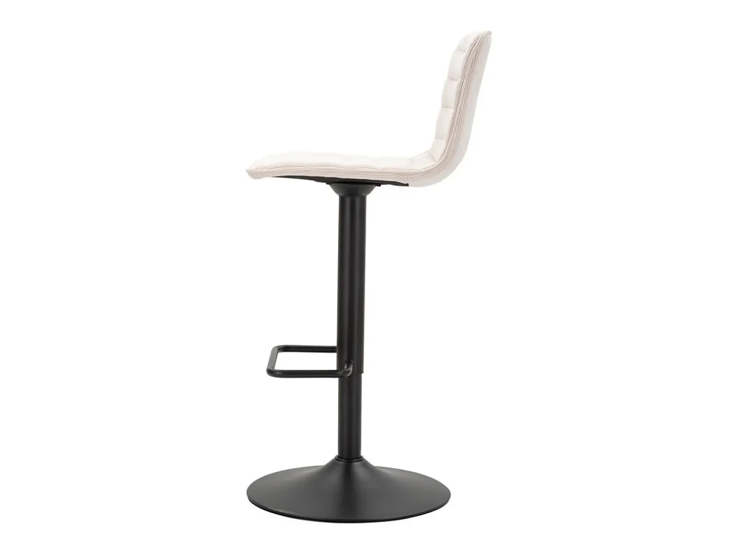 Conjunto de 2 Bancos Altos VKH444, Branco, 43x49,5x85,5 cm, Kendra Home