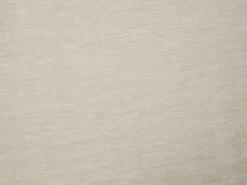 Conjunto de 2 bancos altos em tecido e metal branco, altura regulável cor creme - LAJUNIA