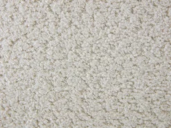 Conjunto de 2 bancos altos em tecido bouclé e metal dourado branco - LOLY