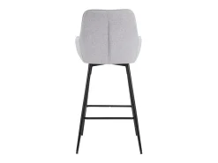 Conjunto de 2 Bancos Altos VKH434, Cinzento, 55x55x109 cm, Kendra Home