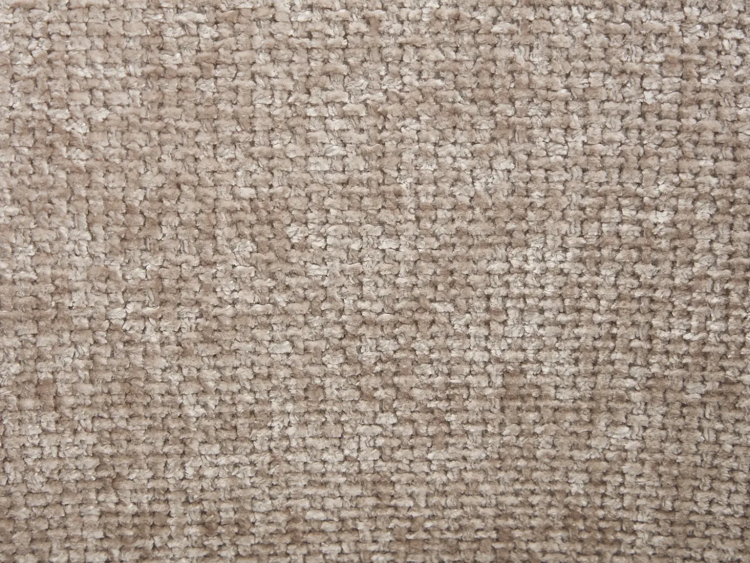 Conjunto de 2 bancos de bar em tecido texturizado e madeira de seringueira preta - Taupe - YELAZ