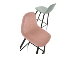 Conjunto de 2 bancos SPIKE rosa antigo