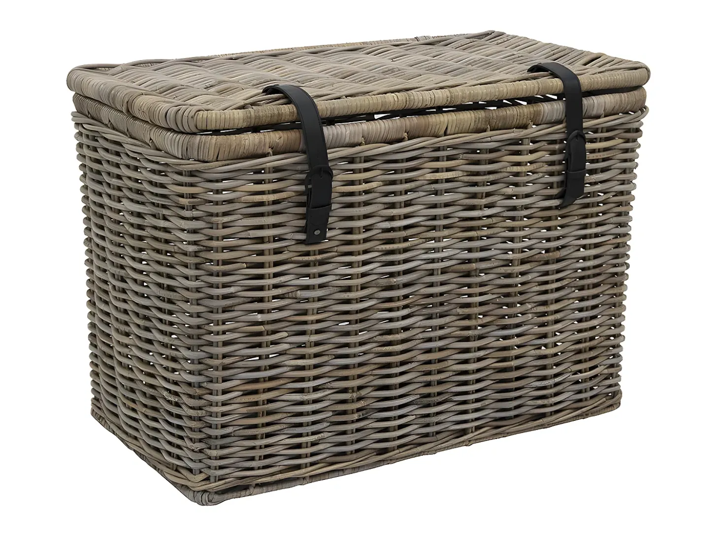 Conjunto de 2 malas de arrumação em kubu NEFTA - C80 x L45 x A55 cm e C70 x L35 x A45 cm