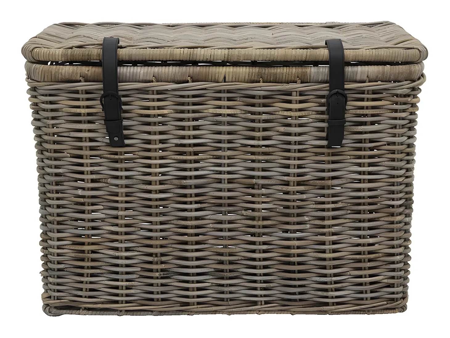 Conjunto de 2 malas de arrumação em kubu NEFTA - C80 x L45 x A55 cm e C70 x L35 x A45 cm