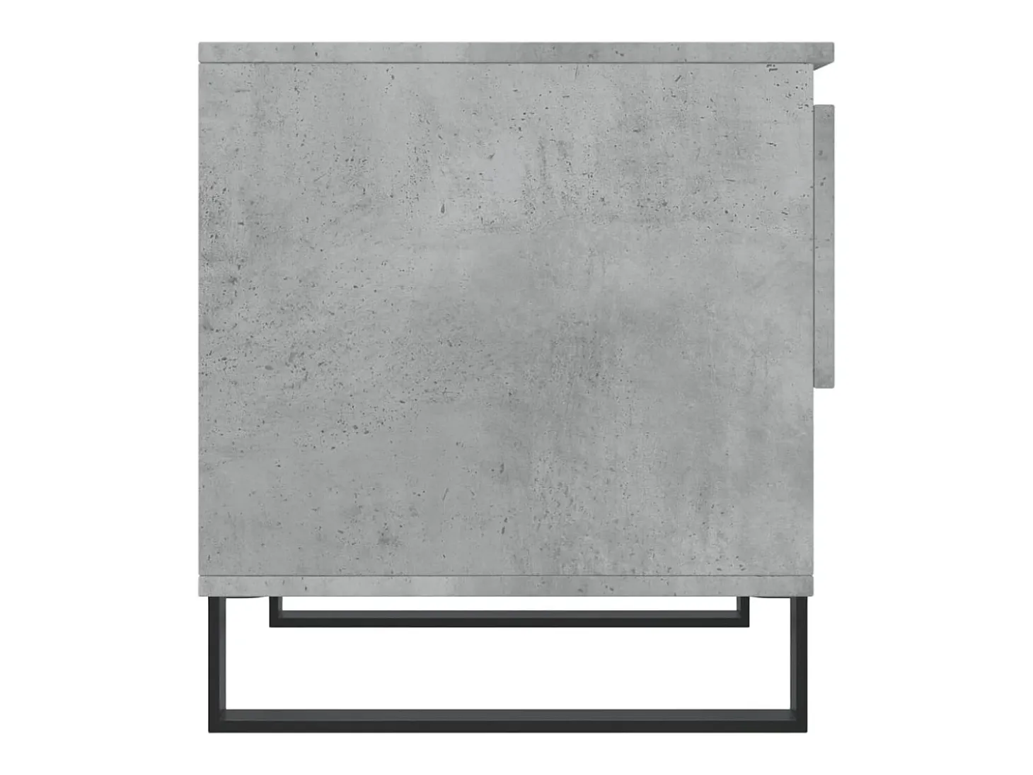 Conjunto de 2 Mesas de Centro | Mesa de apoio | Mesa de café 50x46x50 cm deriv. madeira cinza-cimento