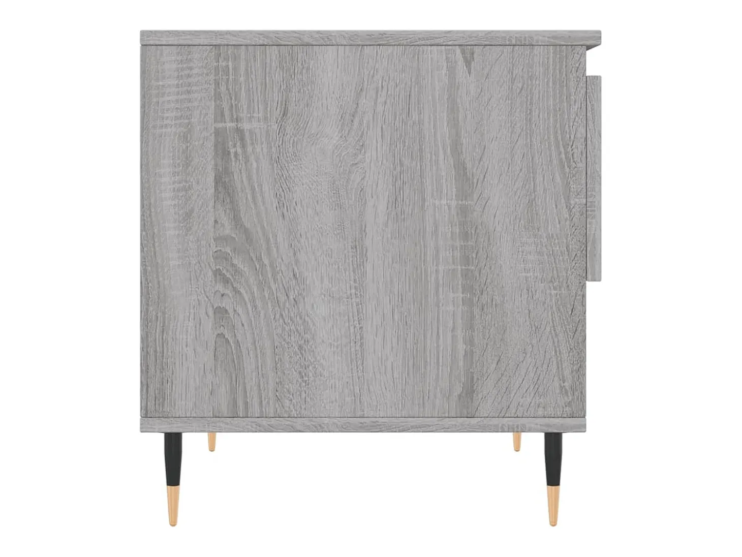 Conjunto de 2 Mesas de Centro | Mesa de apoio | Mesa de café 50x46x50cm deriv. madeira cinzento sonoma